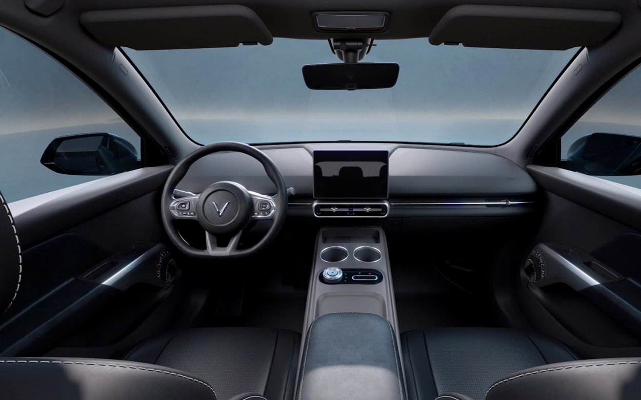 nội thất vinfast limo green